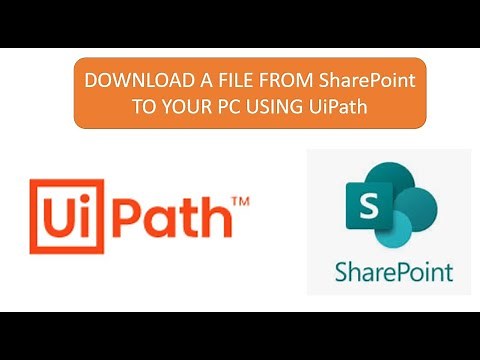 Download SharePoint File using UiPath