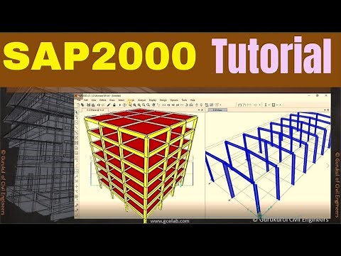 SAP2000 structure engineering tutorial