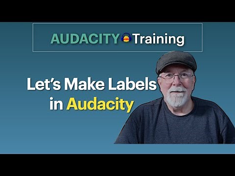The Audacity Label Track