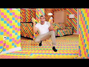 INSANE STICKY NOTE PRANK ON GIRLFRIEND (100,000+ STICKY NOTES)