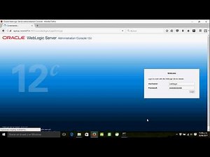 Como instalar weblogic 12c