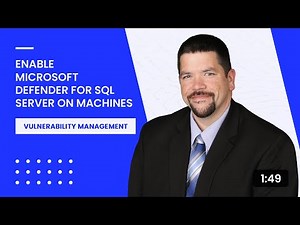 Enable Microsoft Defender for SQL Server on Machines