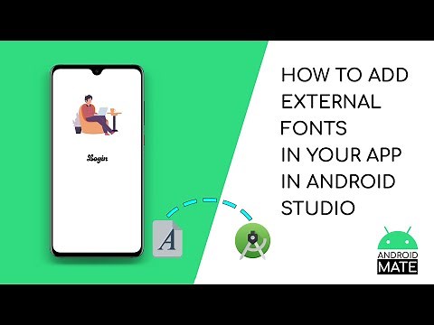 How to Add fonts Custom Font in your Project in Android Studio