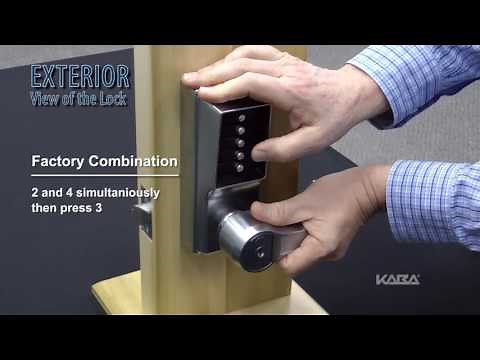 Simplex 1000 / L1000 Lock - How to Change the Combination