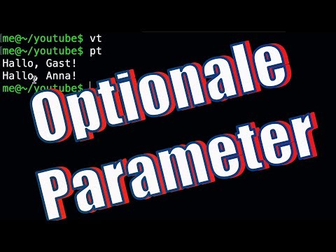 Python Lernen – Optionale Parameter in Funktionen einfach erklärt