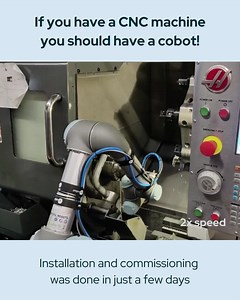 1.5K views · 39 reactions | CNC + Cobot = Productivity++ "The...
