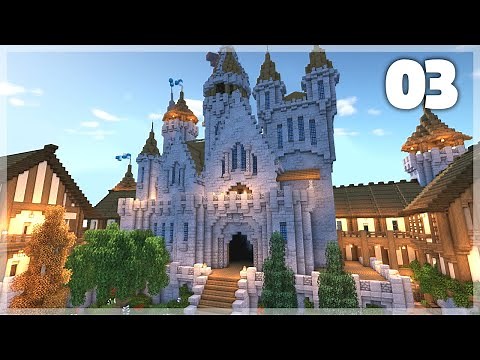 Minecraft: How to Build a Medieval Castle | Huge Medieval Castle Tutorial - Part 3