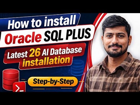 How to Install Oracle SQL Plus on Windows | Latest 26 AI Database Setup (Step-by-Step 2026)