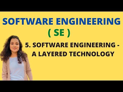 #5 Software Engineering - A Layered Technology - 4 layers |SE|