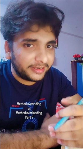 Method overriding vs method overloading part 2 #java