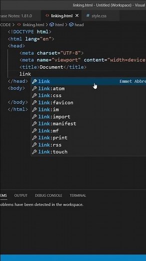 How to link css to html in vscode | How to link css to html | html beginner tutorial