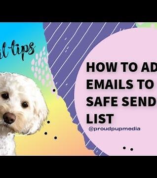 How to add email addresses to safe senders list in Gmail