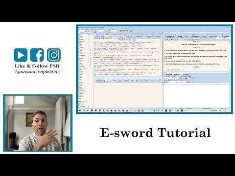 E-sword Tutorial