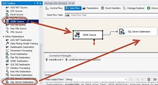 Steps to Import MariaDB Objects and Data into SQL Server