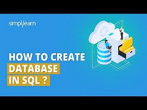 🔥How to Create a Database in SQL | Database Table in SQL | SQL Tutorial for Beginners | Simplilearn