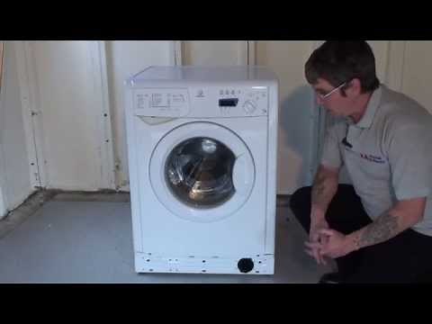 How to clean & replace the filter on a Washing Machine (Indesit)