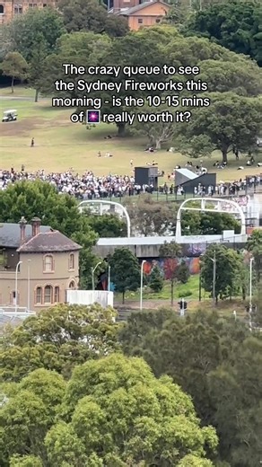 Sydney New Year's Eve Fireworks Queue Experience