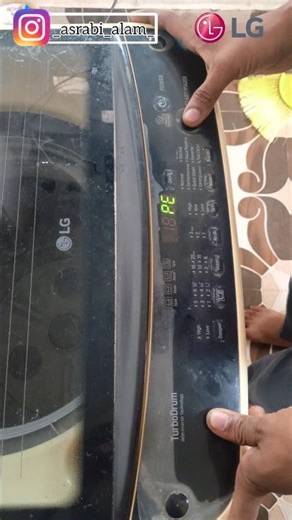 LG ka washing machine PE error code