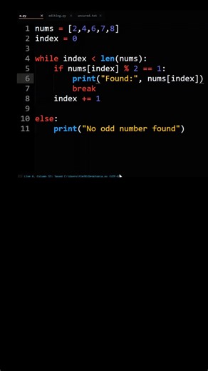 How Does While Else Work In Python