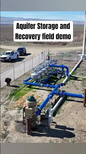 Aquifer Storage and Recovery (ASR) field visit and demonstration