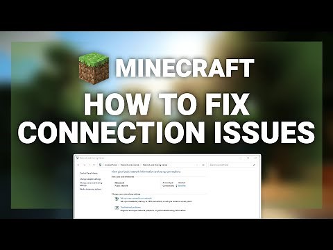 Minecraft – How to Fix Minecraft Connection Erorrs/Issues! | Complete 2024 Guide
