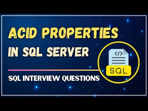 Understanding ACID Property in SQL | SQL Interview Questions & Answers