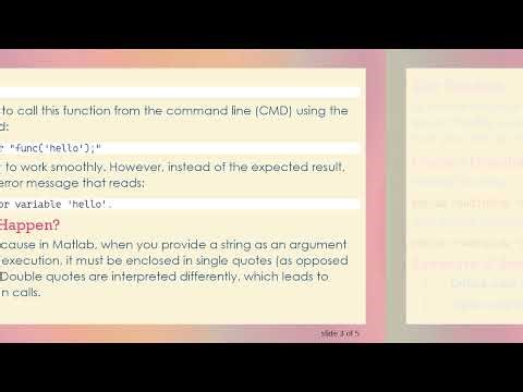 How to Solve the Undefined function or variable Error in Matlab When Calling Functions from CMD