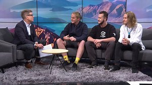 Three-piece sensation Alien Weaponry are setting the world of thrash metal on fire. Having won the Smokefree Rock Quest in 2016 the band began a truly magic ascent. They've gone on to play some of the biggest rock festivals in Europe and North America... gaining fans around the world with songs packed with Te Reo Māori. They joined us in studio ahead of the Auckland Fringe Festival. | Breakfast