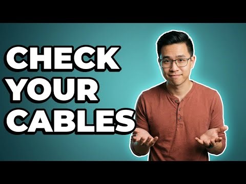 Why Is My Screen Black: Are My Cables Plugged In?