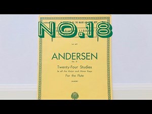 Andersen / 24 STUDIES IN ALL THE DUR&MOLL KEYS Op.21 No.18