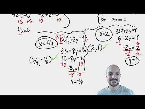 How to Solve a Linear–Quadratic System Algebraically (Step-by-Step)