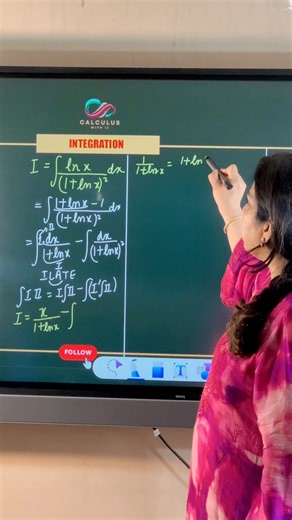 20K views · 556 reactions | Integration problem using integration by parts ⭐️⭐️⭐️⭐️ #maths #mathematics #mathreels #calculuswithij #calculus #integration #integrals #education #mathstutor #mathreels #mathskills | Concepts by Indervir Jolly | Facebook