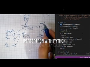 Classification with Python (Perceptron ( شرح بالعربي