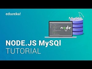 Node.js MySQL Tutorial | Building CRUD App with Node.js Express and MySQL | Edureka