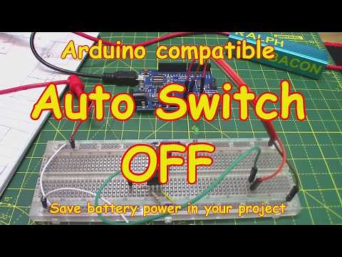 #123 Arduino Auto Shutdown (and switch off)