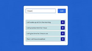 How to Make a Todo List using JavaScript