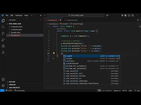 Java OOP Creating a Method using return Keyword Part 3