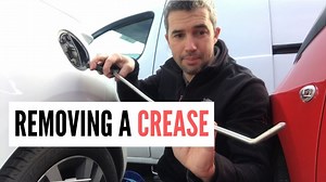 Removing A Crease | PDR Step-By-Step Guide | Learn PDR Online