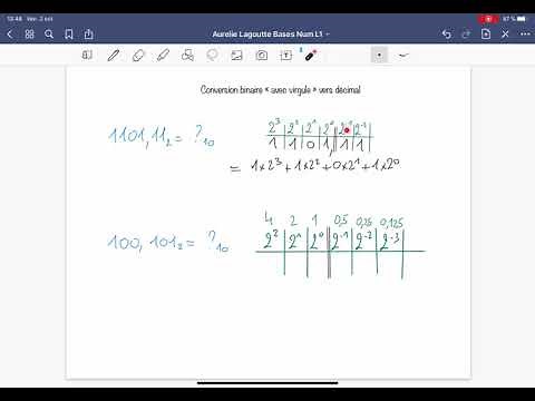 [Bases Num] Conversion "binaire à virgule" vers décimal