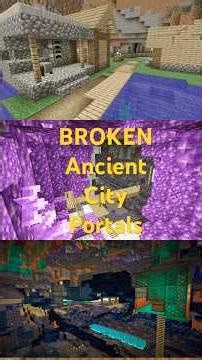 Minecraft - BROKEN Ancient City Portals - Java 26.1 #minecraft #minecraftbuilding #gaming