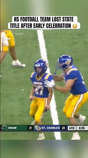 Brutal way to lose the championship 😬 (via ‪@LHSAAsports‬ )