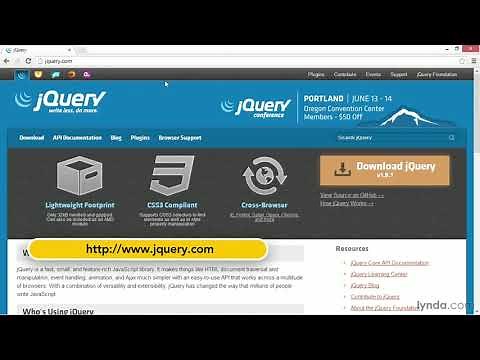 jQuery Tutorial - Downloading and installing jQuery