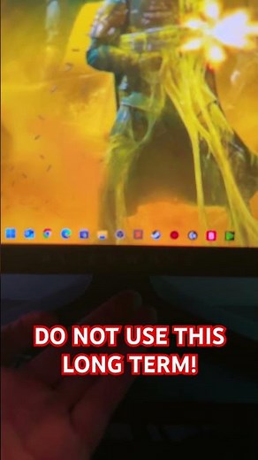 How to enable HDR PEAK 1000 on Alienware monitor #alienware #pc #monitor #gamingmonitor #hdr #peak