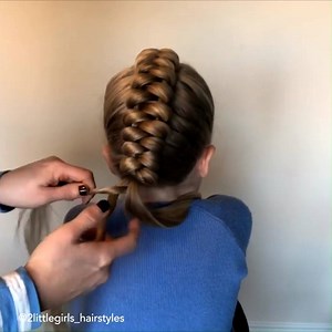 Infinity Braid Step by Step Hair Tutorial | MetDaan Creative