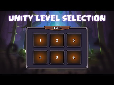 Unity Level Menu System - Easy Tutorial (2023)