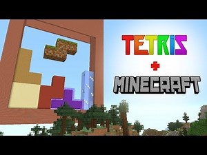 TETRIS in MINECRAFT (Stop Motion)