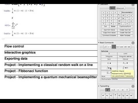 Introduction to Mathematica