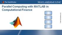 Parallel Computing with MATLAB in Computational Finance