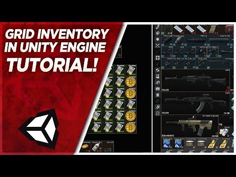 Grid Inventory in Unity Tutorial Tile based inventory in Unity