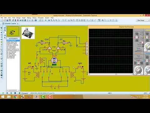 rotary encoder proteus simulation